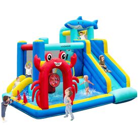 Parque-Aquatico-Inflavel--VIVOHOME-7-em-1-para-Criancas-Imagem-0