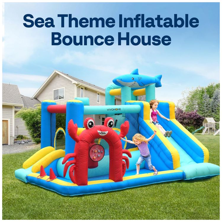 Parque-Aquatico-Inflavel--VIVOHOME-7-em-1-para-Criancas-Imagem-1