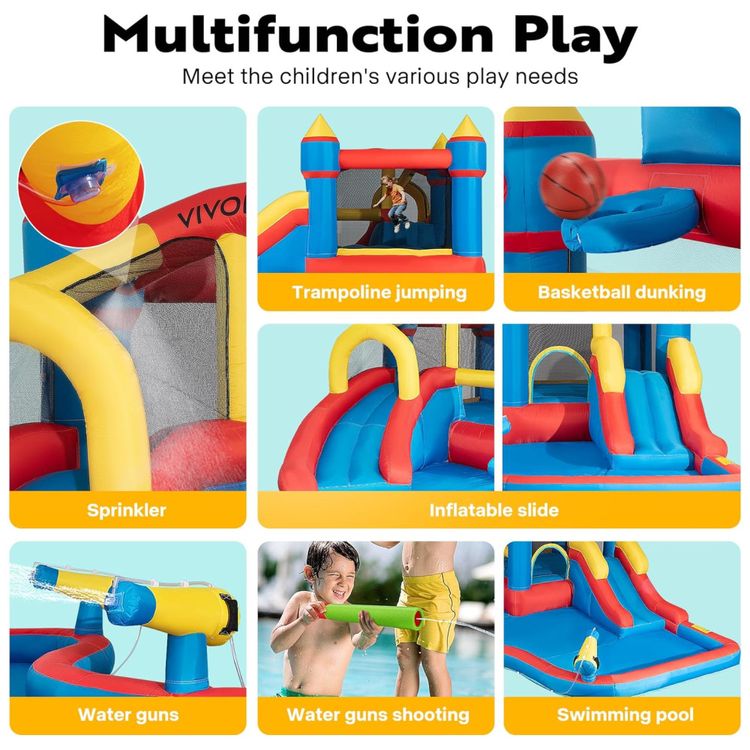VIVOHOME-Parque-Aquatico-Inflavel-com-Piscina-Gigante-e-Imagem-3