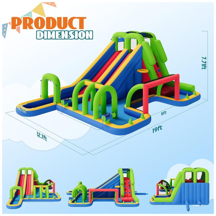 Parque-Aquatico-Inflavel-Albott-com-Escorregador-e-Piscina-Imagem-6
