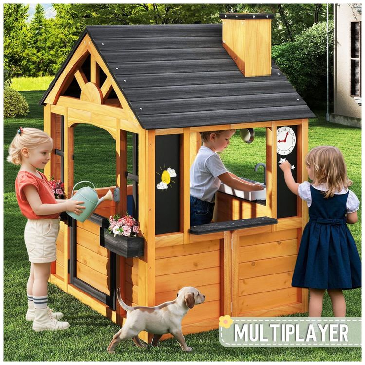 Casa-Infantil-Jocoevol-em-Cedro-com-Cozinha-Completa-Porta-Imagem-2