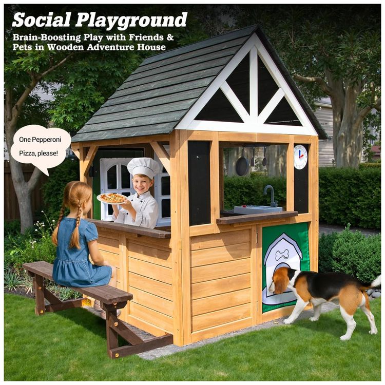 Casa-de-Brincar-Infantil-YOFE-Playhouse-de-Madeira-c--Imagem-1