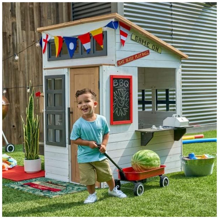 Casinha-de-Brincar-Moderna-ao-Ar-Livre-White-RavenKidKraft-Imagem-1