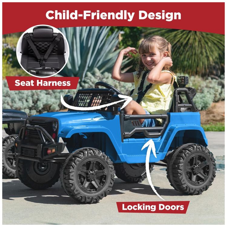 Caminhao-Infantil-Eletrico-12V-da-Best-Choice-Products-com-Imagem-4