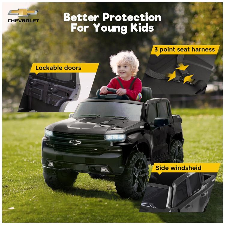 Mini-Caminhao-Eletrico-Chevrolet-Silverado-12V-Infantil-c--Imagem-3