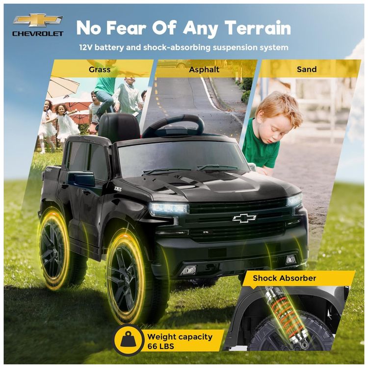 Mini-Caminhao-Eletrico-Chevrolet-Silverado-12V-Infantil-c--Imagem-4