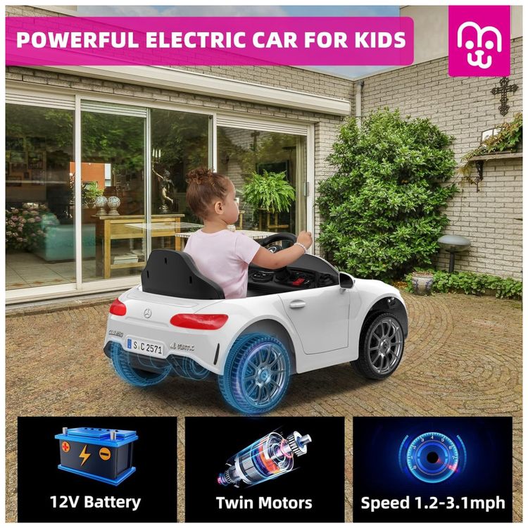 Carrinho-Eletrico-Infantil-com-Controle-Remoto-Bluetooth-Imagem-4