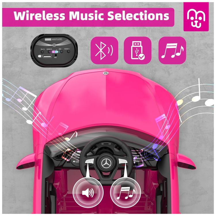 Mini-Carro-Eletrico-Infantil-com-Controle-Remoto-Imagem-3