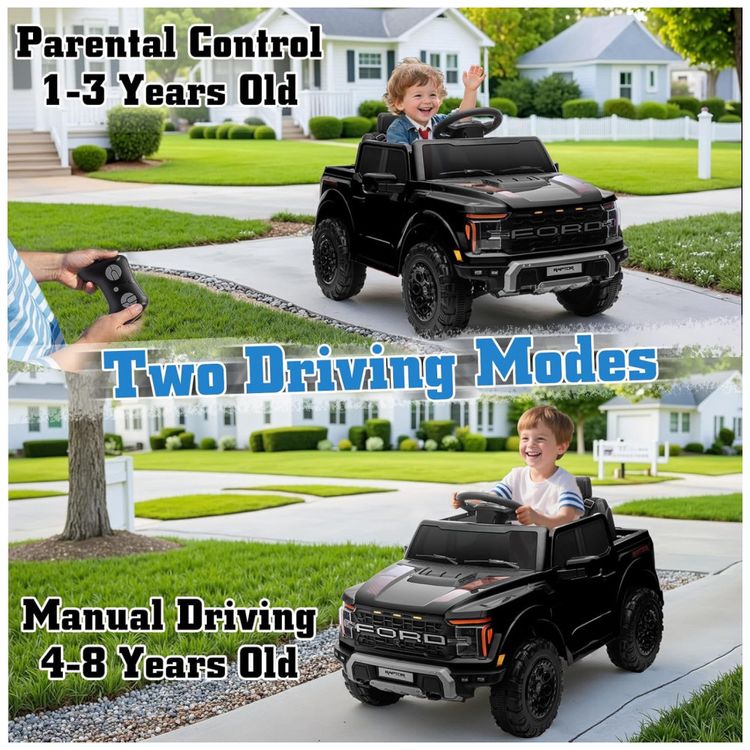 Carrinho-Eletrico-Infantil-Licenciado-Ford-F150-Raptor-12V-Imagem-3