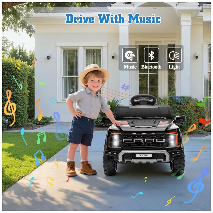 Carrinho-Eletrico-Infantil-Licenciado-Ford-F150-Raptor-12V-Imagem-4