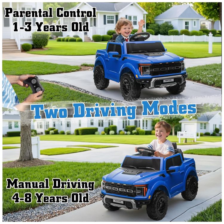 Mini-Veiculo-Eletrico-Licenciado-Ford-F150-Raptor-12V-p--Imagem-3
