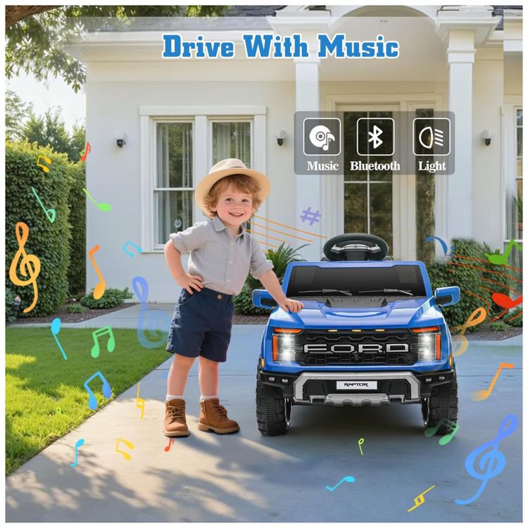 Mini-Veiculo-Eletrico-Licenciado-Ford-F150-Raptor-12V-p--Imagem-4
