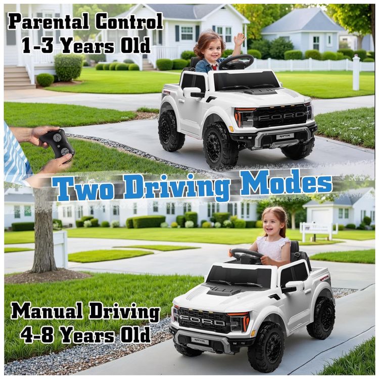 Mini-Carro-Eletrico-Infantil-Licenciado-Ford-F150-Raptor-Imagem-3