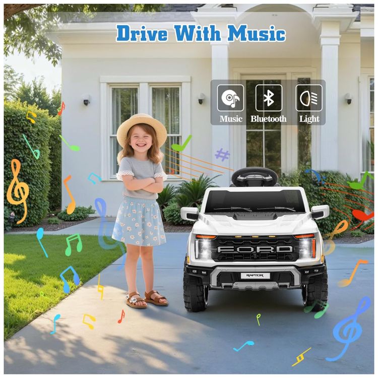 Mini-Carro-Eletrico-Infantil-Licenciado-Ford-F150-Raptor-Imagem-4