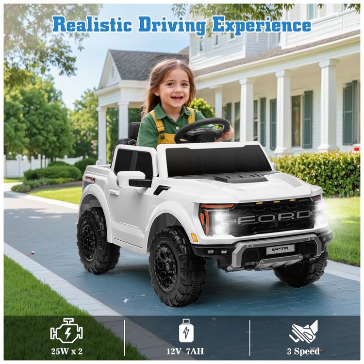 Mini-Carro-Eletrico-Infantil-Licenciado-Ford-F150-Raptor-Imagem-5