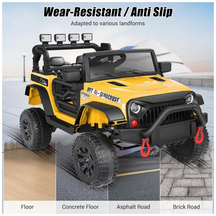 Mini-Carro-Eletrico-Infantil-Hikole-12V-Controle-Remoto-Imagem-4