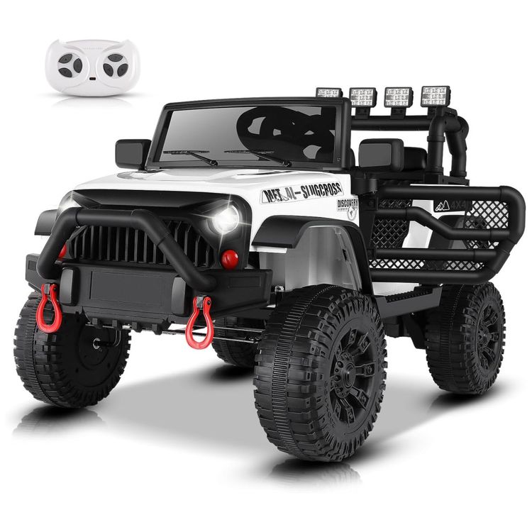 Carrinho-Eletrico-Infantil-Hikole-12V-com-Controle-Remoto-e-Imagem-0