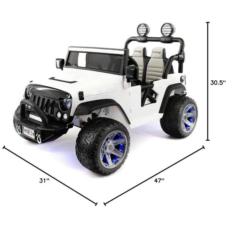 Caminhao-de-Passeio-Infantil-Explorer-2-Lugares-24V-da-Imagem-8