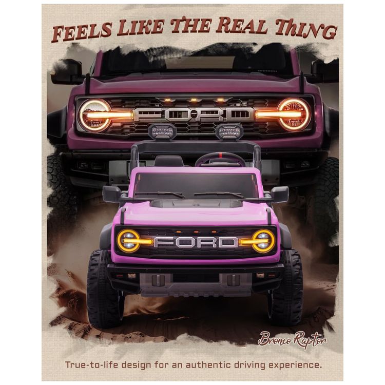 Carrinho-Eletrico-Infantil-Ford-Bronco-Raptor-24V-2-Lugares-Imagem-2