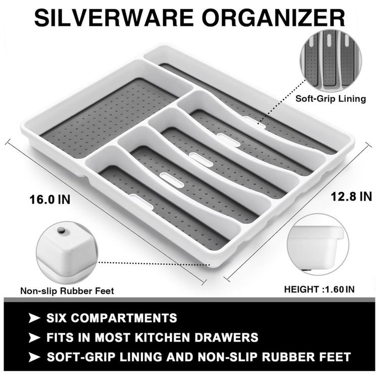 Kit-de-Talheres-Preto-de-49-Pecas-com-Organizador-EWFEN-em-Imagem-3