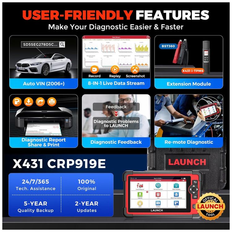 Scanner-OBD2-LAUNCH-X431-CRP919E-Elite--2025-Ferramenta-de-Imagem-6