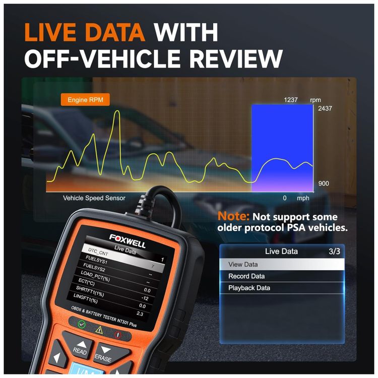 FOXWELL-NT301-Plus--Scanner-OBD2-e-Testador-de-Bateria-2-em-Imagem-5