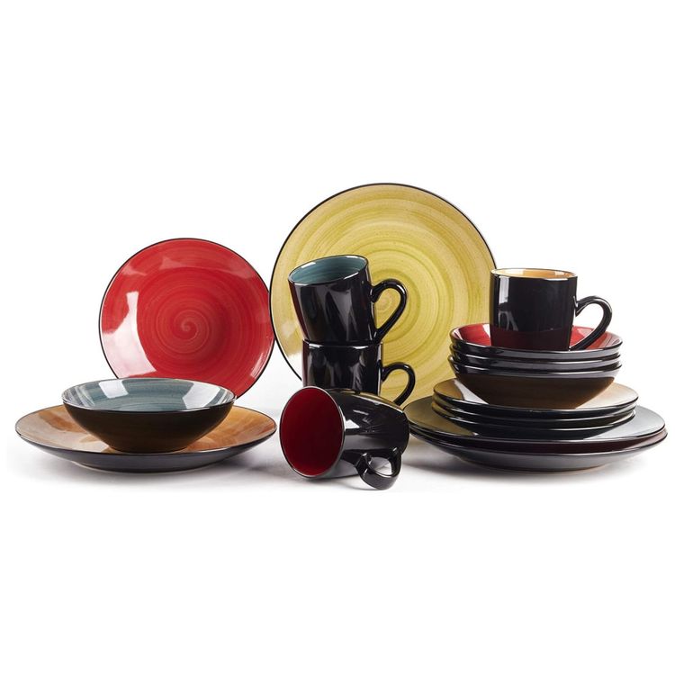 Aparelho-de-Jantar-de-16-Pecas-Stoneware-Sonoma-Lavagem-Imagem-1