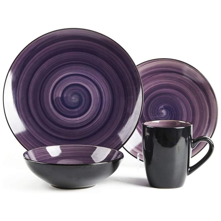 Aparelho-de-Jantar-Stoneware-Sonoma-16-pecas-Preto-com-Imagem-5
