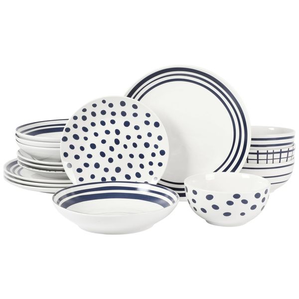 Aparelho-de-Jantar-de-Porcelana-Branca-e-Azul-Gibson-Home-Imagem-0