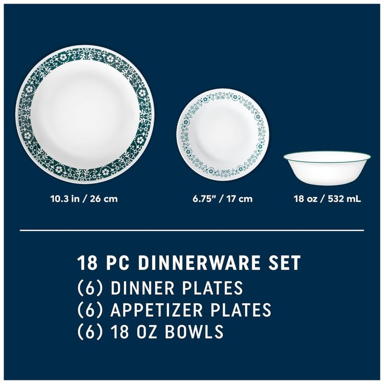 Conjunto-de-Jantar-em-Vidro-Corelle-Vitrelle-18-Pecas-Imagem-1
