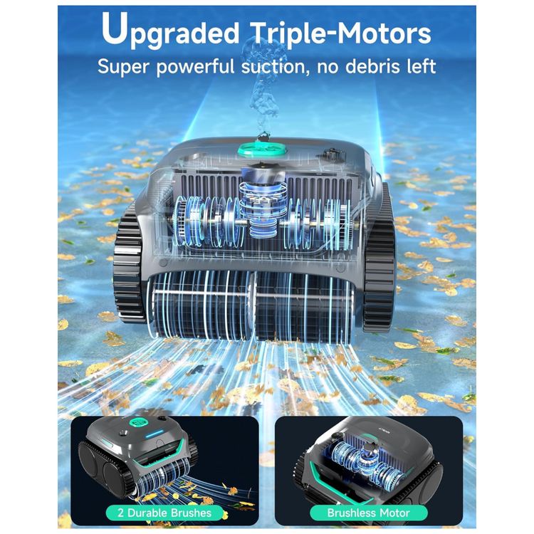 Aspirador-de-Piscina-Robo-WYBOT-C2-para-Limpeza-Imagem-1