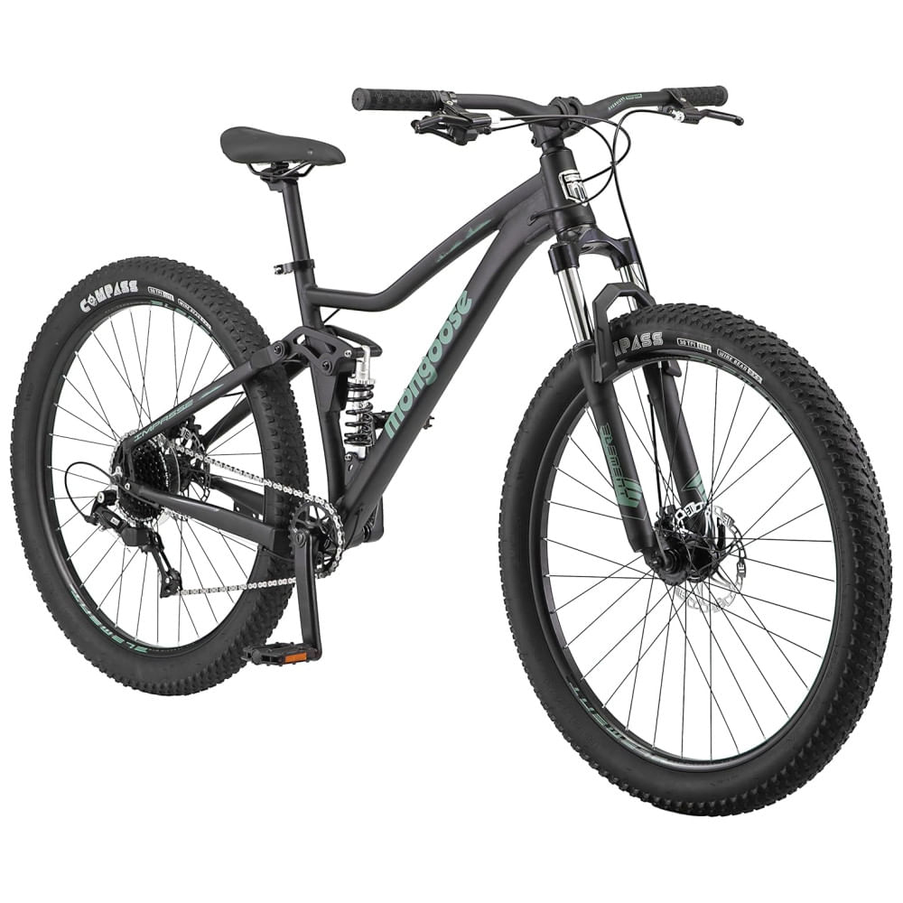 Mongoose Impasse 1.0, 2.0 ou 3.0 Mountain Bike, para Homens e Mulheres, 7, 8 ou 9 Velocidades, Quadro de Alumínio,