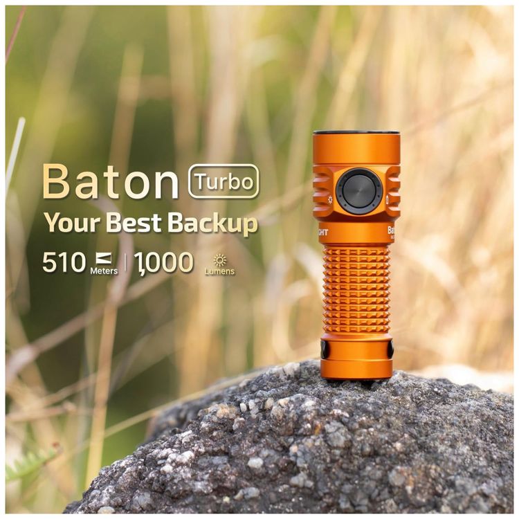 Lanterna-Recarregavel-OLIGHT-BatonTurbo-EDC-1000-Lumens-Imagem-3