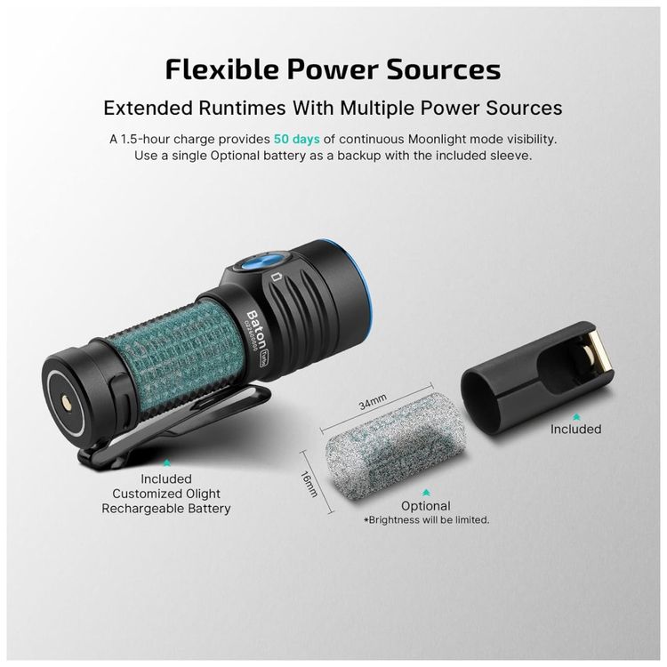 Lanterna-de-Bolso-Recarregavel-OLIGHT-BatonTurbo-EDC-1000-Imagem-4