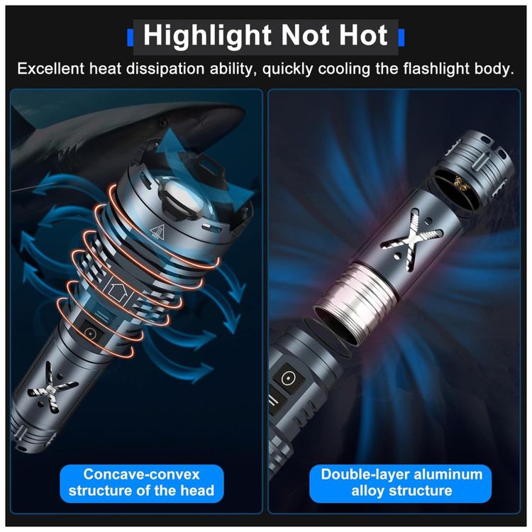 Lanterna-LED-Recarregavel-Gehavin-5200-Lumens---Super-Imagem-6