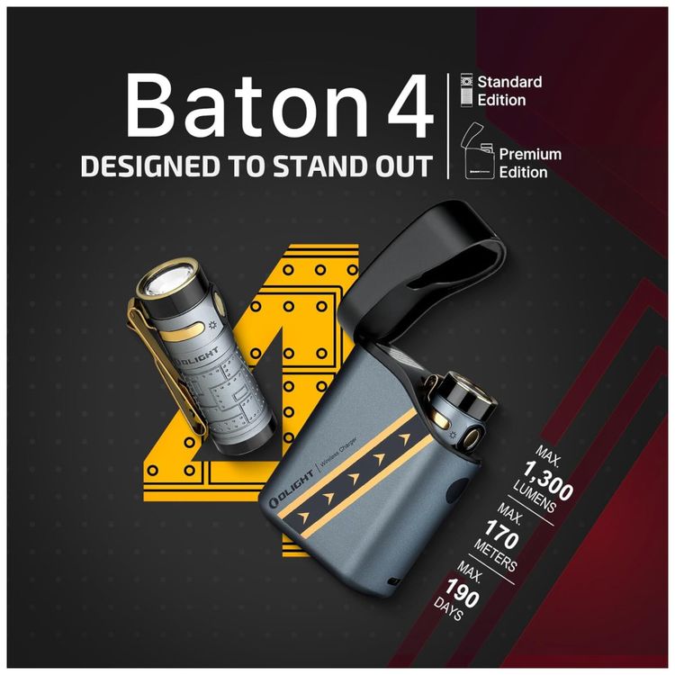 Lanterna-EDC-OLIGHT-Baton4-Edicao-Premium---1300-Lumens-Imagem-1