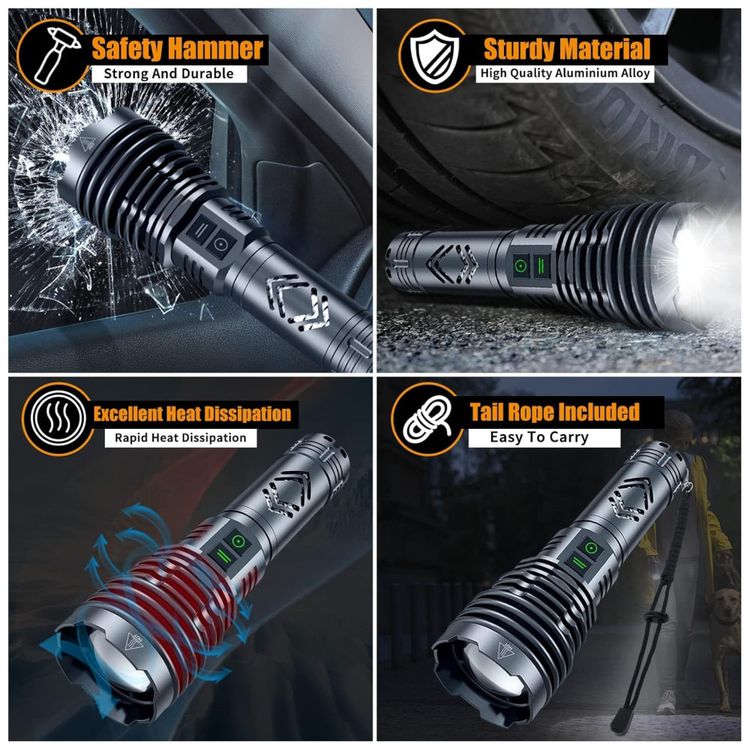 Lanterna-Recarregavel-de-Alta-Potencia-5500-Lumens-Baibian-Imagem-8