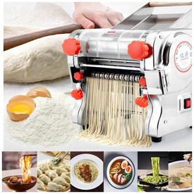 Maquina-de-Fazer-Macarrao-Eletrica-Comercial-de-Aco-Imagem-0
