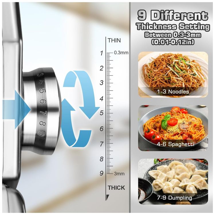 Maquina-de-Fazer-Massas-Sailnovo-180-Roller-Pasta-Maker-9-Imagem-1