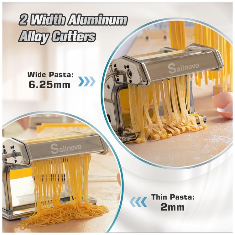 Maquina-de-Fazer-Massas-Sailnovo-180-Roller-Pasta-Maker-9-Imagem-2