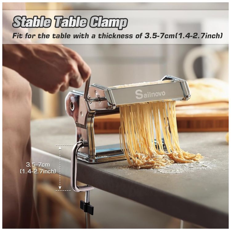 Maquina-de-Fazer-Massas-Sailnovo-180-Roller-Pasta-Maker-9-Imagem-3