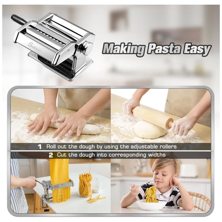 Maquina-de-Fazer-Massas-Sailnovo-180-Roller-Pasta-Maker-9-Imagem-4