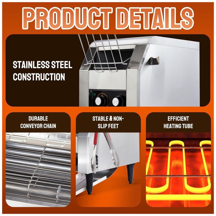 Torradeira-de-Esteira-Comercial-ROVSUN-150-Fatias-h-Forno-Imagem-3