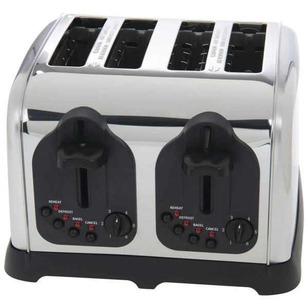 Torradeira-Comercial-HUBERT-de-4-Slots-28cm-x-28cm-x-19cm-Imagem-0