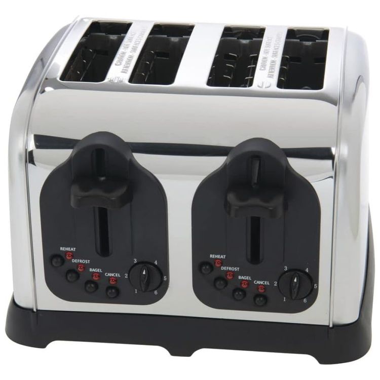 Torradeira-Comercial-HUBERT-de-4-Slots-28cm-x-28cm-x-19cm-Imagem-0