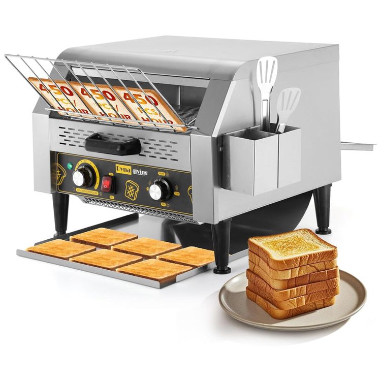 Torradeira-Comercial-DynaLiving-450-Fatias-por-Hora-para-Imagem-0