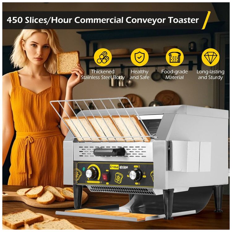 Torradeira-Comercial-DynaLiving-450-Fatias-por-Hora-para-Imagem-3