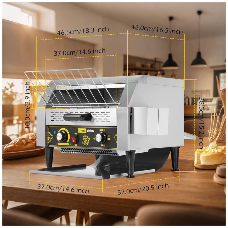 Torradeira-Comercial-DynaLiving-450-Fatias-por-Hora-para-Imagem-7