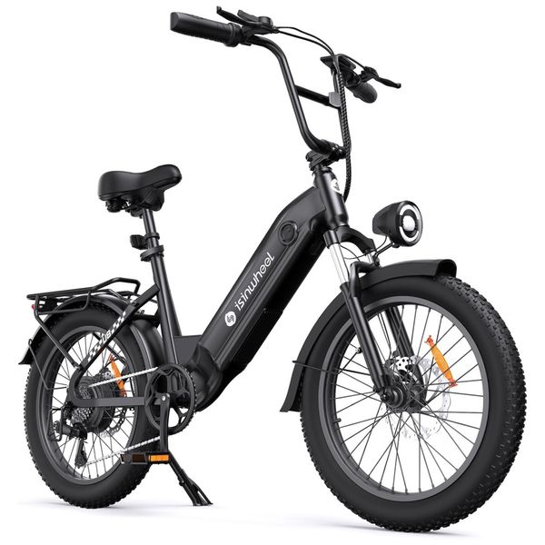 Bicicleta-Eletrica-isinwheel-U8-para-Adultos-Motor-de-Pico-Imagem-0