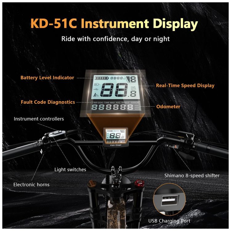 Bicicleta-Eletrica-para-Adultos-Motor-de-Pico-de-2000W-com-Imagem-5